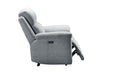 Elliot Fabric Power Recliner Chair - Grey