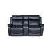 Otway 2 Seater Electric Recliner with Storage Console - Black