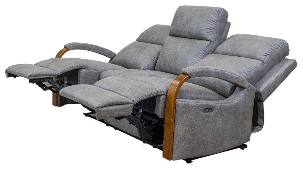 Ashmore 3 Seater Electric Recliner Sofa - Dove