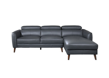 Verona Leather 2 Seater with Right Chaise