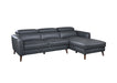 Verona Leather 2 Seater with Right Chaise