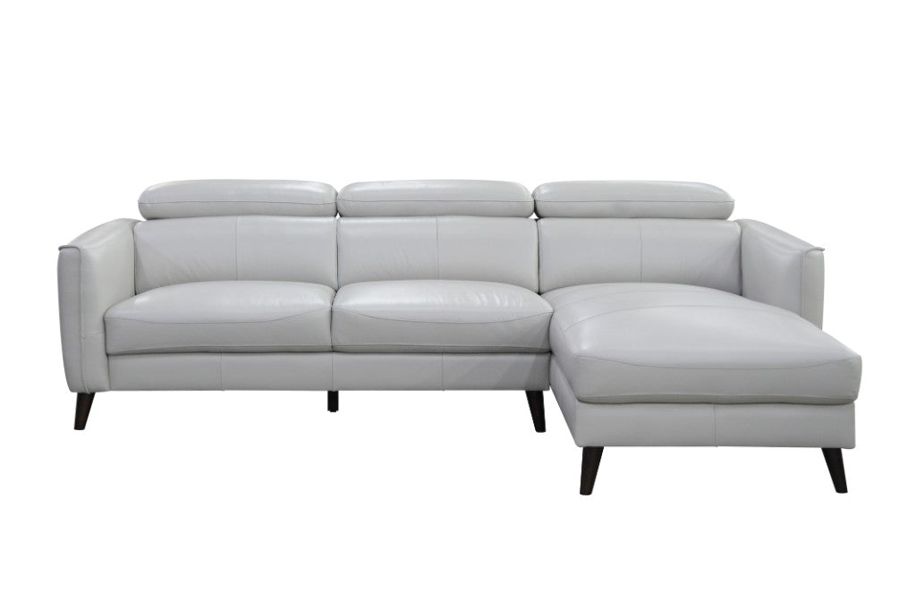 Verona Leather 2 Seater with Right Chaise