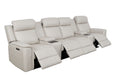 Northcote Leather 4 Seater Electric Home Theatre