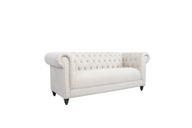 Regency Chesterfield 3 Seater Sofa - Beige