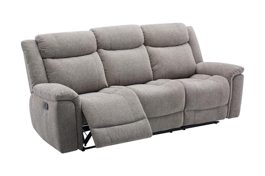 Brody 3 Seater Manual Recliner with Drop-Down Tray