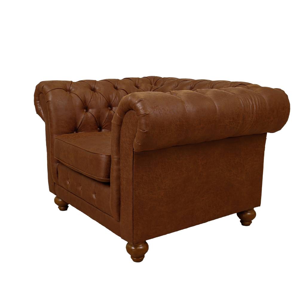 Chesterton Tufted Armchair - Tan