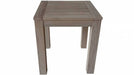 Avalon Outdoor Teak & Wicker Side Table