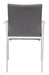 Corfu Outdoor Textilene Dining Chair - White
