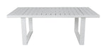 Amalfi Outdoor Dining Table 200cm - Gunmetal