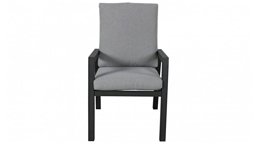 Wanda Outdoor Dining Chair - Gunmetal