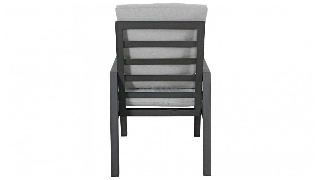 Wanda Outdoor Dining Chair - Gunmetal