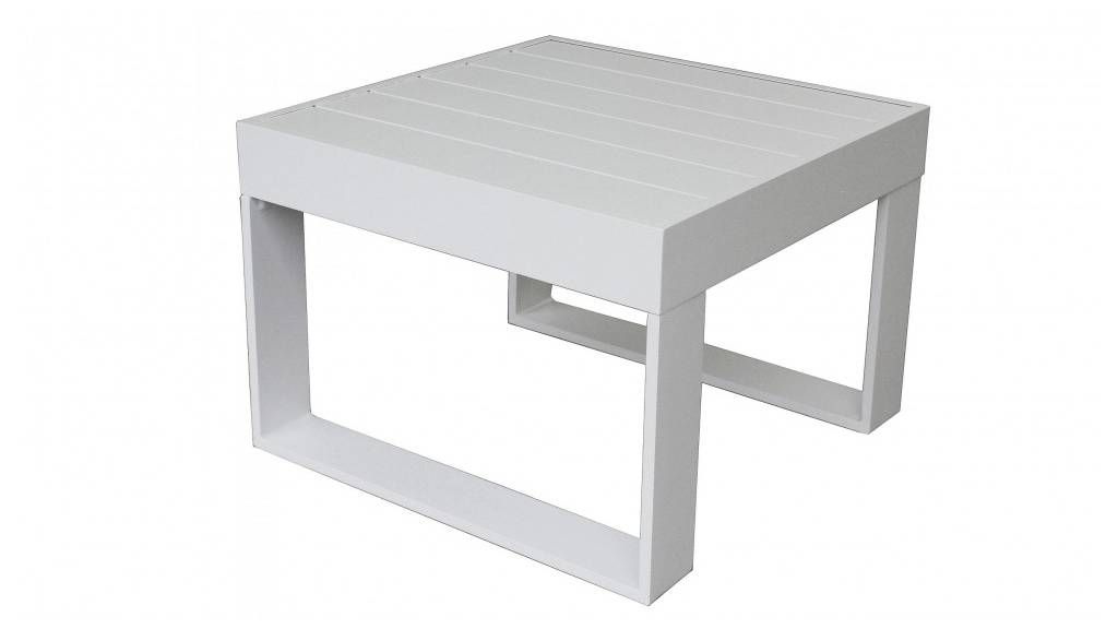 Amalfi Outdoor Side Table - White