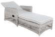 Southampton Wicker Sun Lounge - Grey