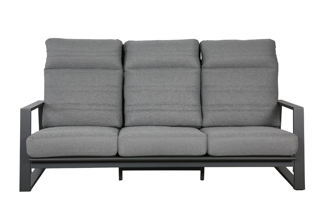 Spinnaker Outdoor 3 Seater Sofa - Charcoal