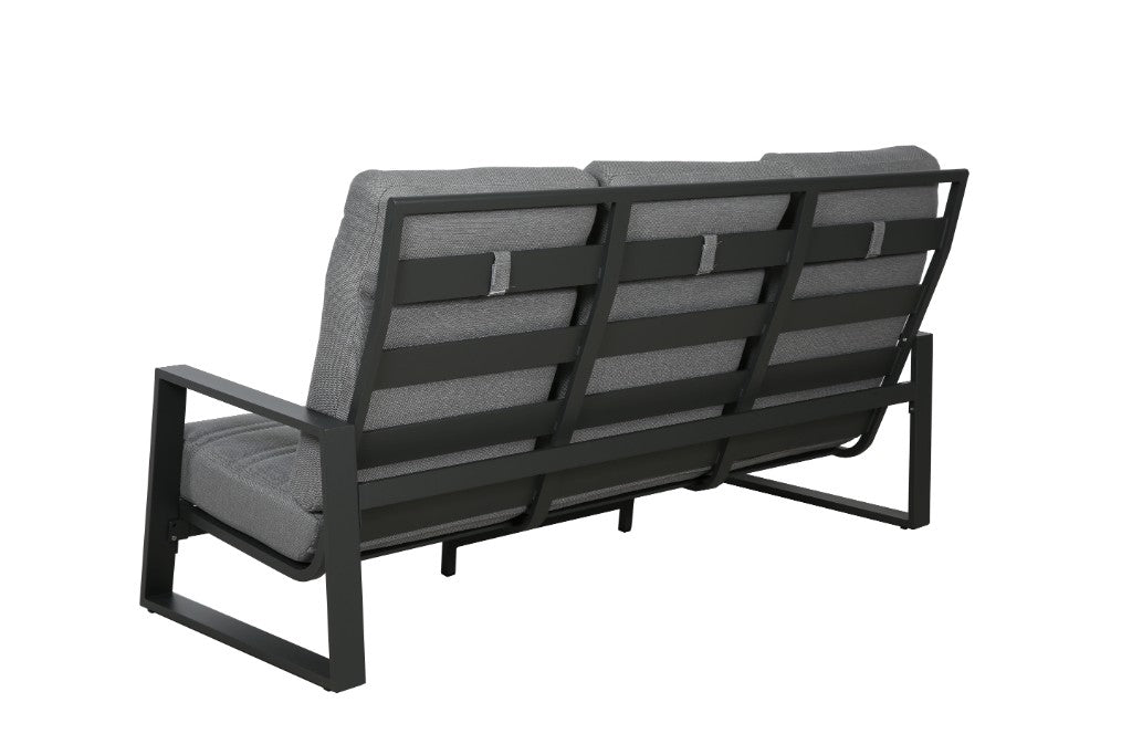 Spinnaker Outdoor 3 Seater Sofa - Charcoal