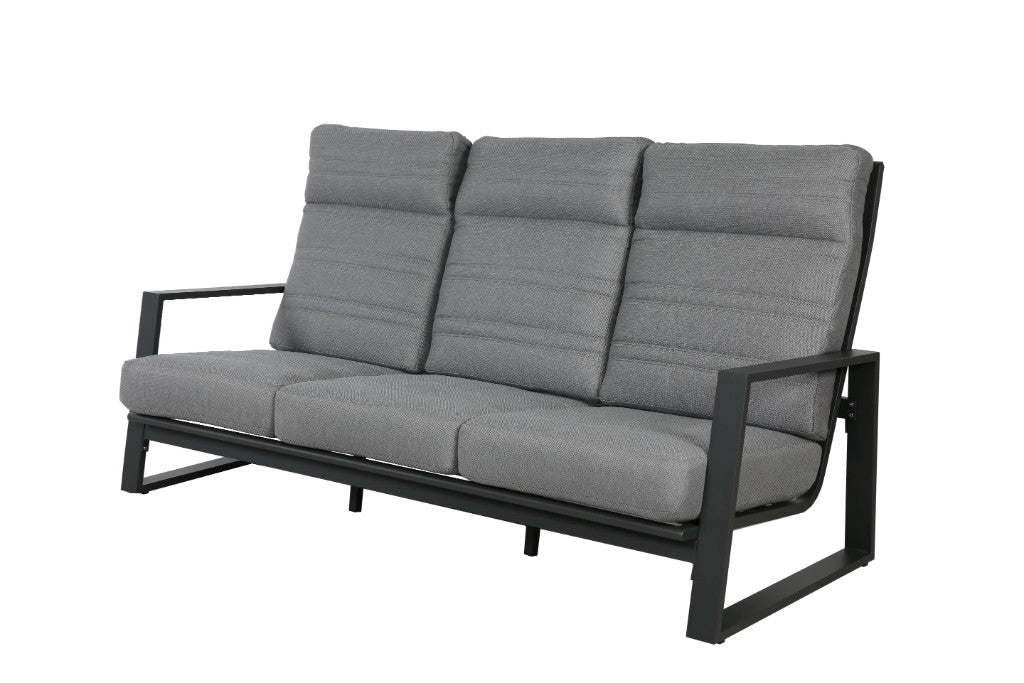 Spinnaker Outdoor 3 Seater Sofa - Charcoal