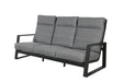Spinnaker Outdoor 3 Seater Sofa - Charcoal