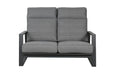 Spinnaker Outdoor 2 Seater Sofa - Charcoal