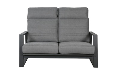 Spinnaker Outdoor 2 Seater Sofa - Charcoal