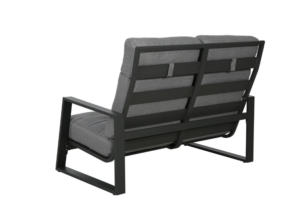 Spinnaker Outdoor 2 Seater Sofa - Charcoal