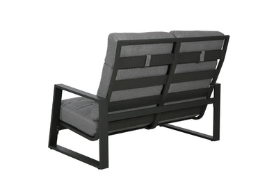 Spinnaker Outdoor 2 Seater Sofa - Charcoal