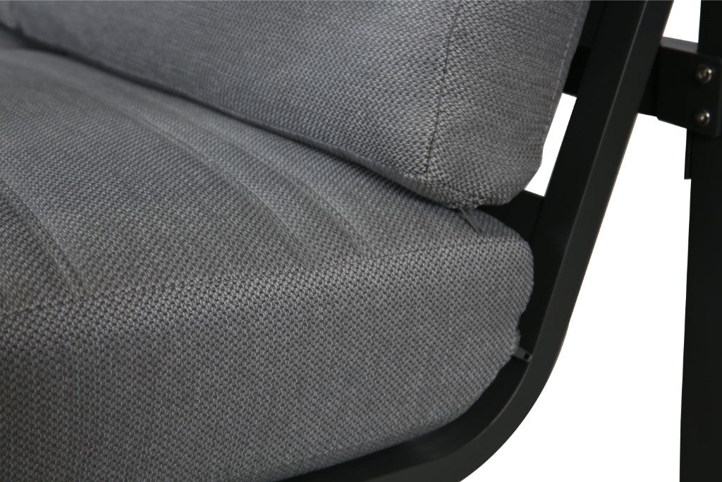 Spinnaker Outdoor High Back Armchair - Charcoal