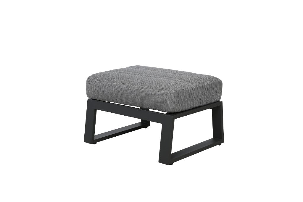 Spinnaker Outdoor Footstool - Charcoal
