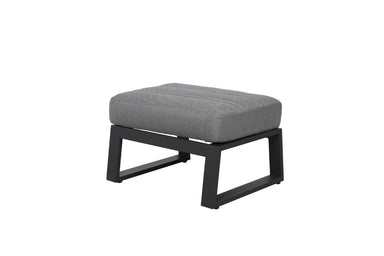 Spinnaker Outdoor Footstool - Charcoal