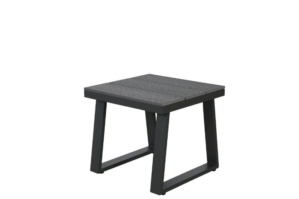 Spinnaker Outdoor Side Table - Charcoal