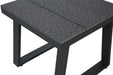 Spinnaker Outdoor Side Table - Charcoal