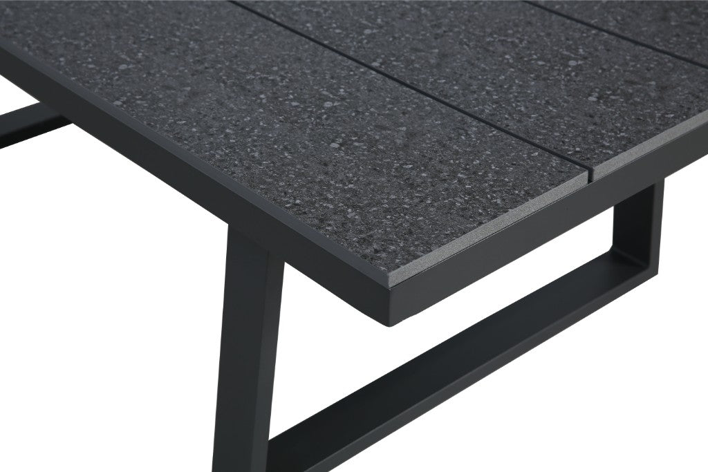 Spinnaker Outdoor Side Table - Charcoal