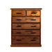Jamaica Rough Sawn Pine Tallboy