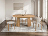 Lockwood Oval Extension Dining Set with 4 Chairs