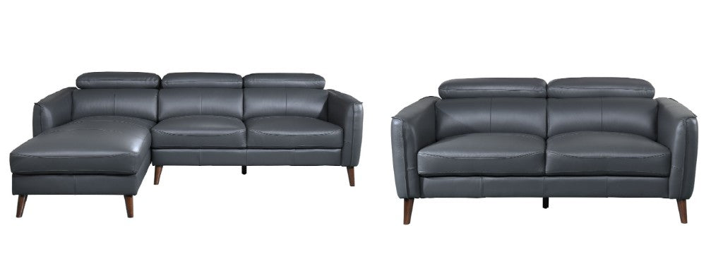 Verona Leather 2 Seater with Chaise