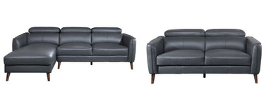 Verona Leather 2 Seater with Chaise