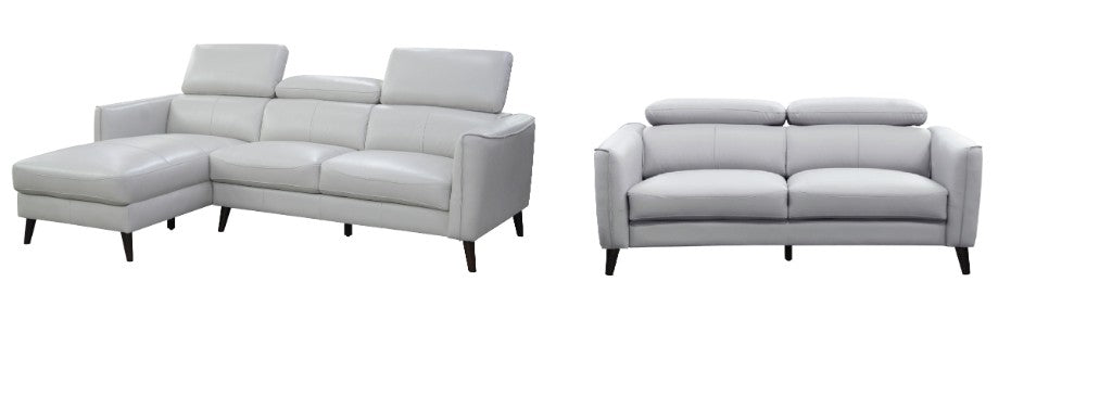 Verona Leather 2 Seater with Chaise