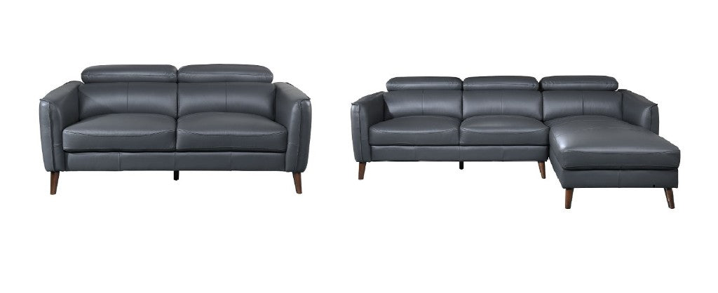 Verona Leather 2 Seater with Chaise