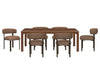 Walden 7 Piece Dining Set with 6 Shiraz Chairs