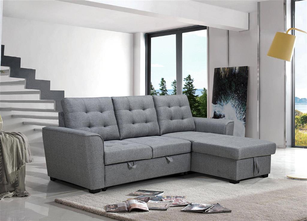 Allan 3 Seater Chaise With Sofa Bed