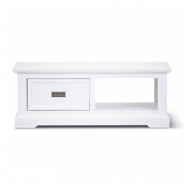 Shorehaven Coastal Coffee Table - White