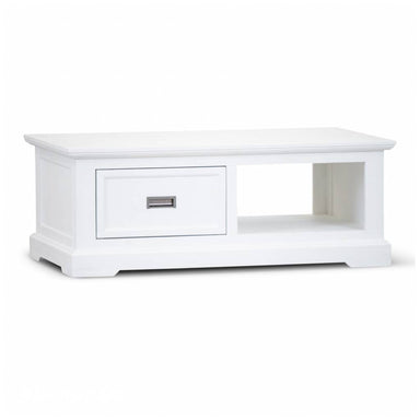 Shorehaven Coastal Coffee Table - White