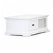 Shorehaven Coastal Coffee Table - White