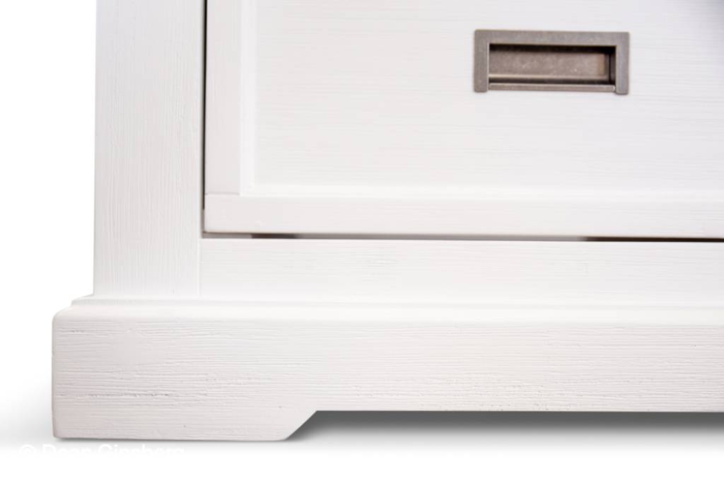 Shorehaven Coastal Coffee Table - White