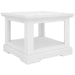 Shorehaven Coastal Lamp Table - White