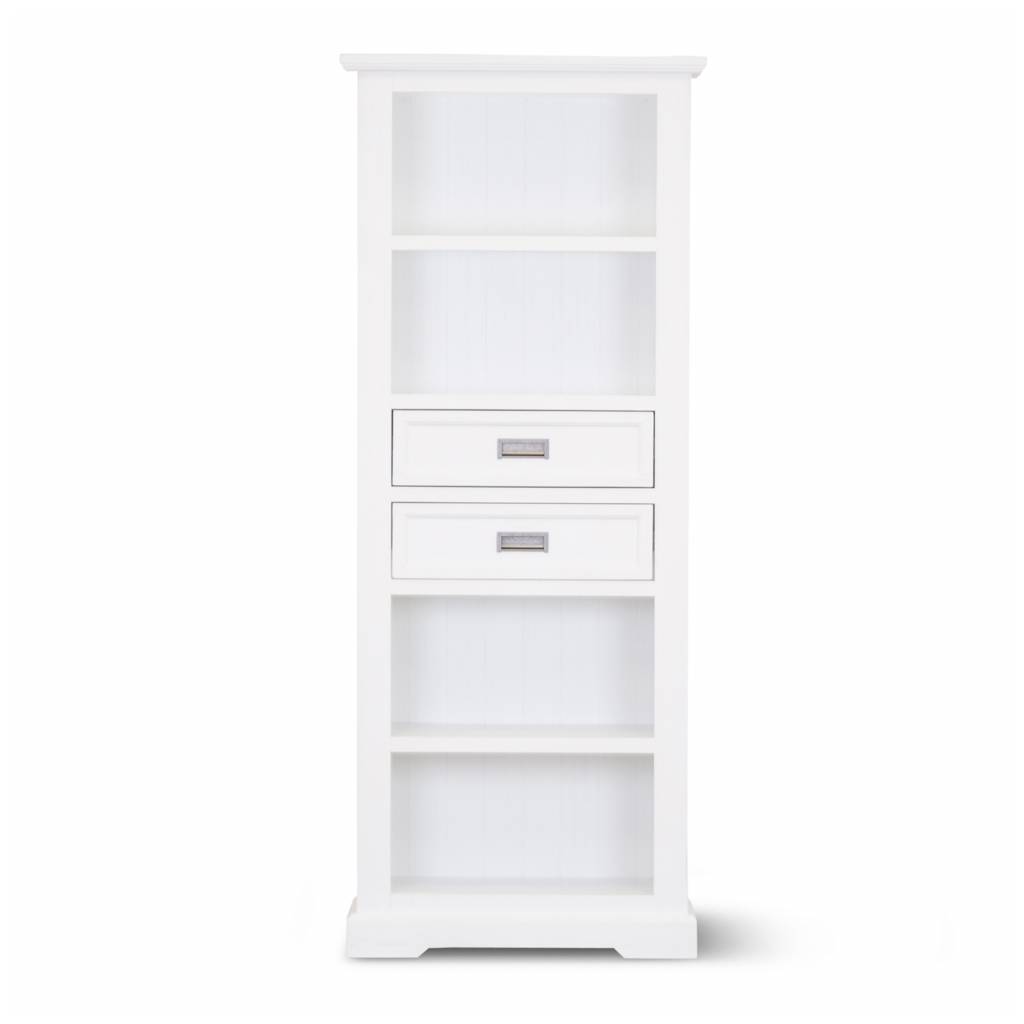 Coastal Bookcase - White