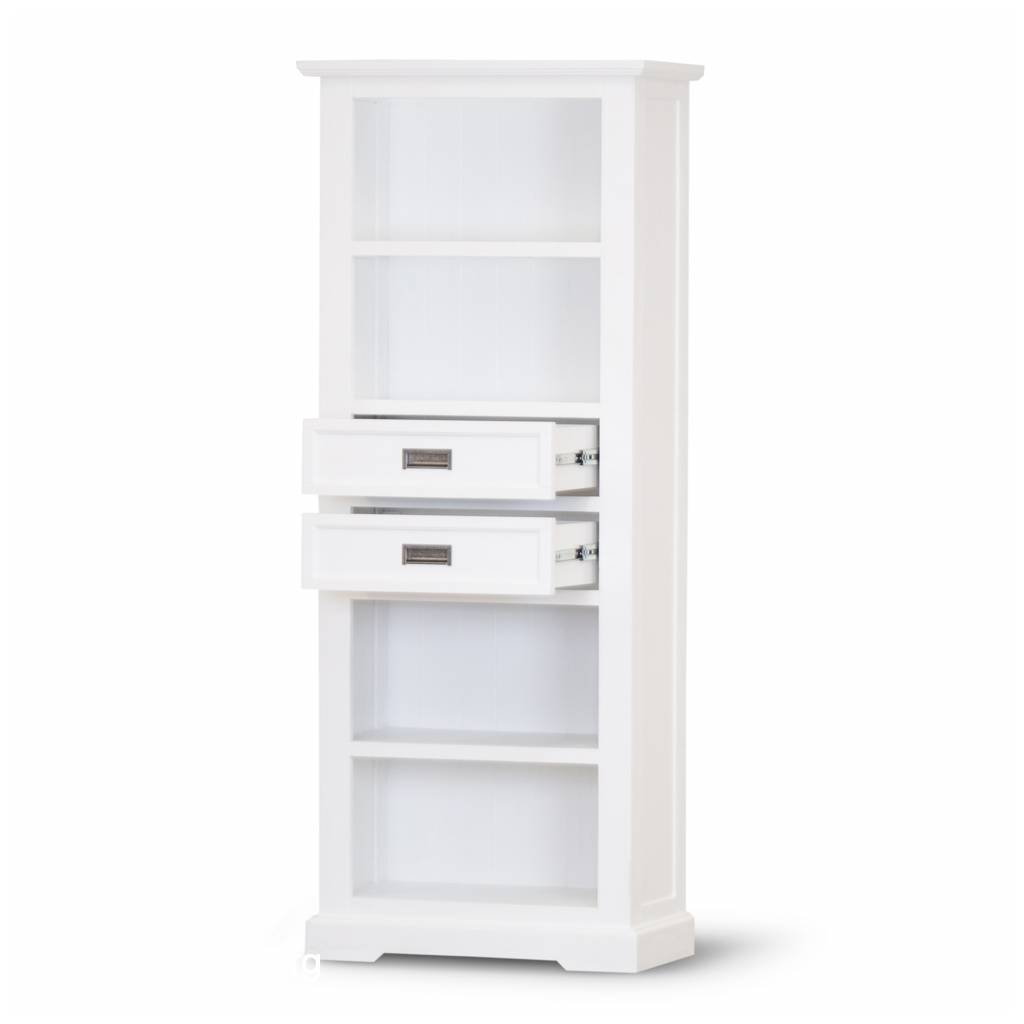 Coastal Bookcase - White