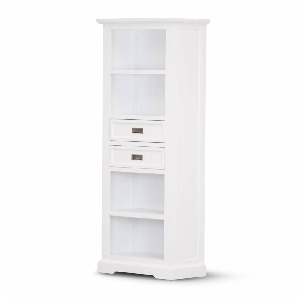 Coastal Bookcase - White