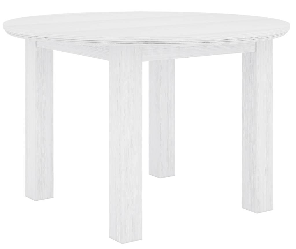 Shorehaven Round Dining Table 120cm - White