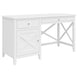 Hampton 2 Drawer Student Desk - White