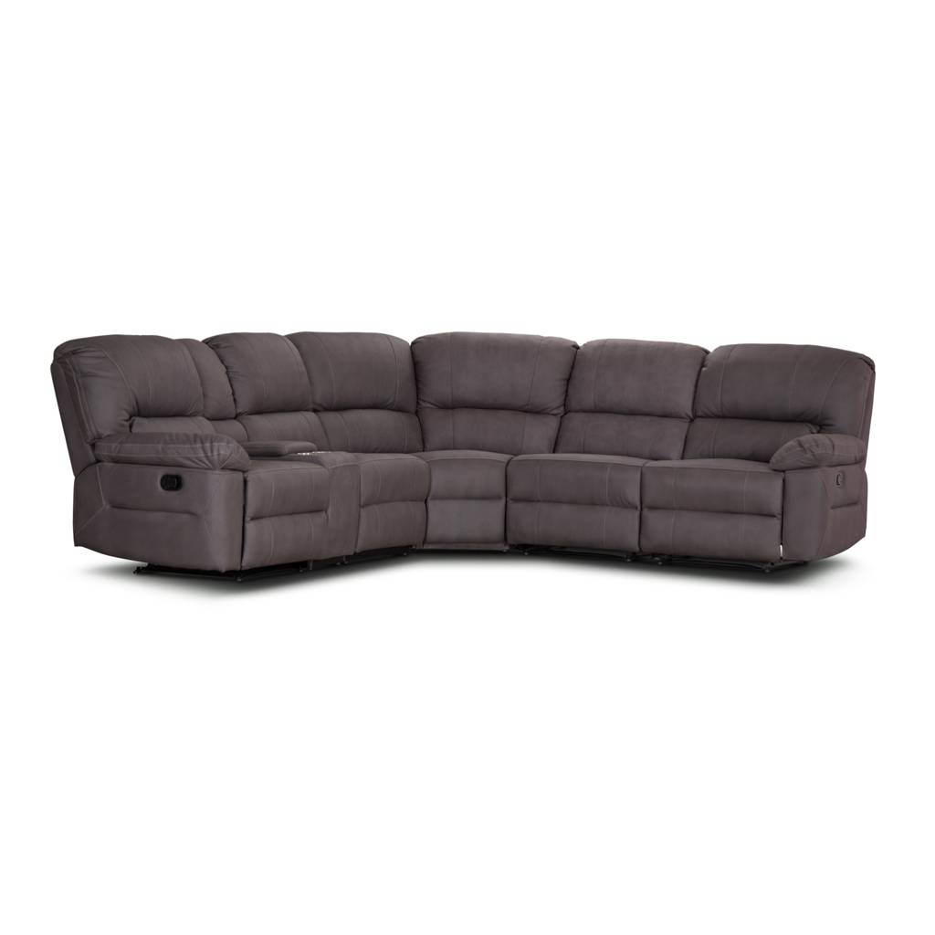 Jersey Modular Recliner Corner Fabric Sofa